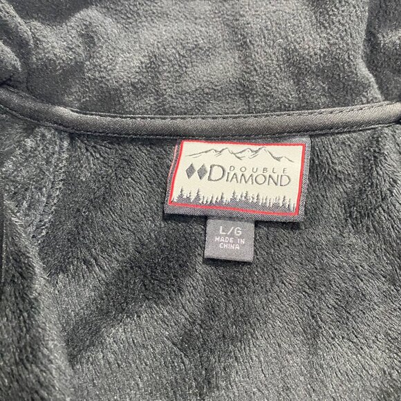 Womens Outdoor Jacket Large Dark Gray Full-Zip - Picture 9 of 12